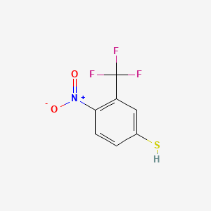 4-Nitro-3-(trifluoromethyl)benzenethiol