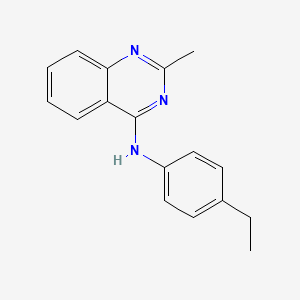 N-(4-Ethylphenyl)-2-methylquinazolin-4-amine