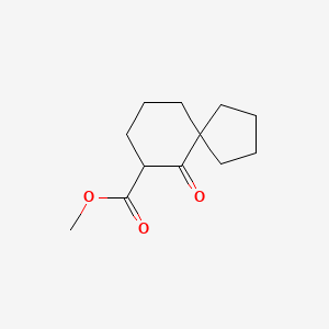 6-Oxo-spiro[4.5]decane-7-carboxylic acid methyl ester