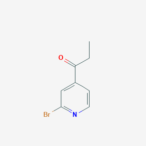 1-(2-Bromopyridin-4-yl)propan-1-one