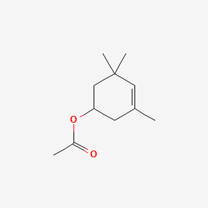 3,5,5-Trimethylcyclohex-3-en-1-yl acetate