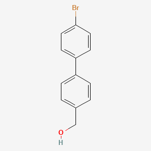 molecular formula C13H11BrO B8723018 (4'-Bromo-[1,1'-biphenyl]-4-yl)methanol 