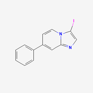 3-Iodo-7-phenylimidazo[1,2-a]pyridine