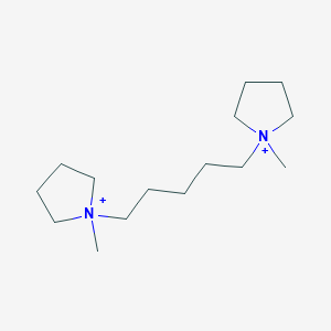 molecular formula C15H32N2+2 B087235 Pentolinium CAS No. 144-44-5