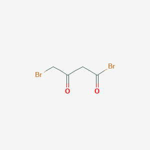 molecular formula C4H4Br2O2 B8723621 4-Bromo-3-oxobutanoyl bromide CAS No. 52148-44-4