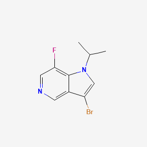 3-Bromo-7-fluoro-1-isopropyl-1H-pyrrolo[3,2-c]pyridine