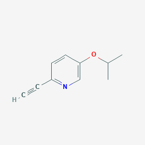 molecular formula C10H11NO B8723703 2-Ethynyl-5-isopropoxypyridine 