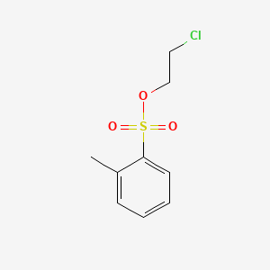 molecular formula C9H11ClO3S B8723836 2-Chloroethyl 2-methylbenzenesulphonate CAS No. 97721-72-7