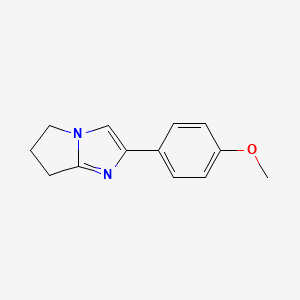 2-(4-methoxyphenyl)-6,7-dihydro-5H-pyrrolo[1,2-a]imidazole