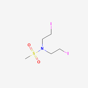 B8723905 N,N-Bis(2-iodoethyl)methanesulfonamide CAS No. 473-49-4