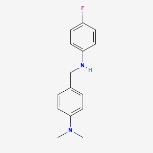 [(4-Dimethylaminophenyl)methyl](4-fluorophenyl)amine