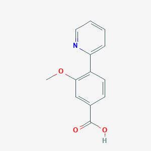 3-Methoxy-4-(pyridin-2-yl)benzoic acid