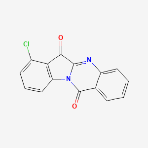 7-Chloroindolo[2,1-b]quinazoline-6,12-dione