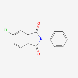 molecular formula C14H8ClNO2 B8724000 5-Chloro-2-phenylisoindoline-1,3-dione CAS No. 26491-49-6