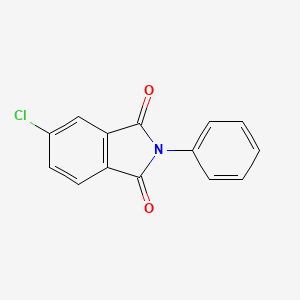 molecular formula C14H8ClNO2 B8724000 4-Chloro-N-phenylphthalimide CAS No. 26491-49-6