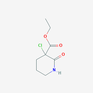 Ethyl 3-chloro-2-oxopiperidine-3-carboxylate