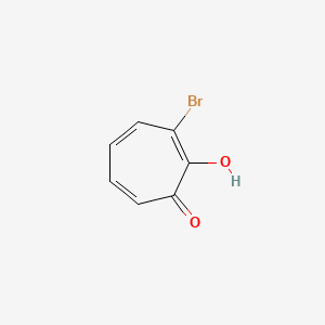 molecular formula C7H5BrO2 B8724171 3-Bromotropolone CAS No. 15084-15-8