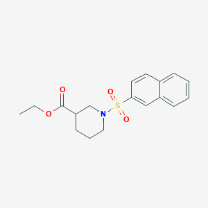 Ethyl 1-(2-naphthylsulphonyl)piperidine-3-carboxylate