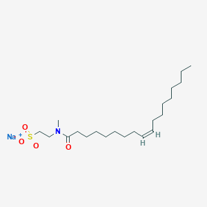 molecular formula C21H40NNaO4S B087242 Sodium N-methyl-N-oleoyltaurate CAS No. 137-20-2