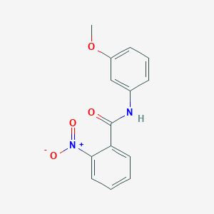 molecular formula C14H12N2O4 B8724260 N-(3-Methoxy-phenyl)-2-nitro-benzamide 