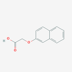 molecular formula C12H10O3 B087243 2-萘氧乙酸 CAS No. 120-23-0