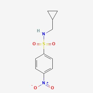 4-[n-(Cyclopropylmethyl)sulphamoyl]nitrobenzene