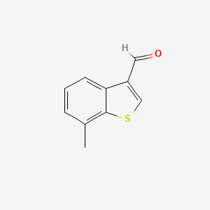 7-Methyl-1-benzothiophene-3-carbaldehyde