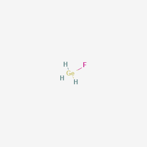 molecular formula FGe<br>FGeH3 B087244 Fluorogermane CAS No. 14929-46-5