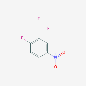 Benzene, 2-(1,1-difluoroethyl)-1-fluoro-4-nitro-