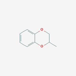 molecular formula C9H10O2 B8724689 2-Methyl-2,3-dihydro-1,4-benzodioxine CAS No. 88683-95-8