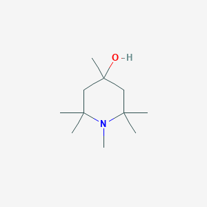 molecular formula C11H23NO B8724700 1,2,2,4,6,6-Hexamethylpiperidin-4-ol CAS No. 75620-69-8