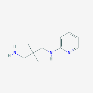 molecular formula C10H17N3 B8724703 (3-Amino-2,2-dimethylpropyl)-2-pyridylamine 