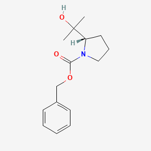 (S)-Benzyl 2-(2-hydroxypropan-2-yl)pyrrolidine-1-carboxylate