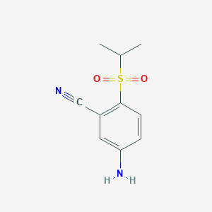 5-Amino-2-(isopropylsulfonyl)benzonitrile