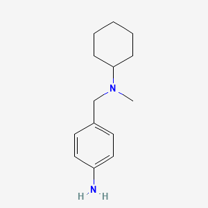4-(N-cyclohexyl-N-methylaminomethyl)aniline