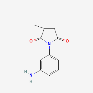 N-m-AMINOPHENYL-2,2-DIMETHYLSUCCINIMIDE