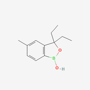 3,3-diethyl-5-methylbenzo[c][1,2]oxaborol-1(3H)-ol