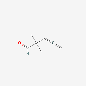 molecular formula C7H10O B8725176 2,2-Dimethyl-3,4-pentadienal CAS No. 4058-51-9
