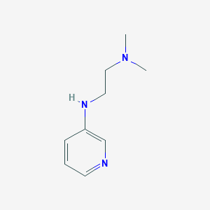 molecular formula C9H15N3 B8725253 N',N'-dimethyl-N-pyridin-3-ylethane-1,2-diamine 