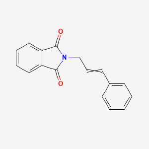molecular formula C17H13NO2 B8725360 N-cinnamyl phthalimide 