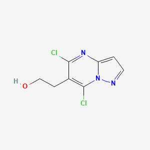 2-(5,7-Dichloropyrazolo[1,5-a]pyrimidin-6-yl)ethanol