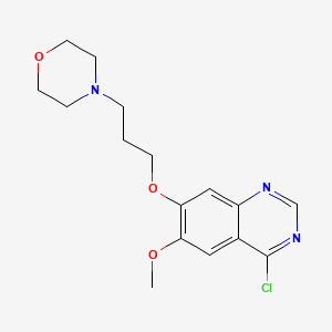 4-Chloro-6-methoxy-7-(3-morpholin-4-ylpropoxy)quinazoline