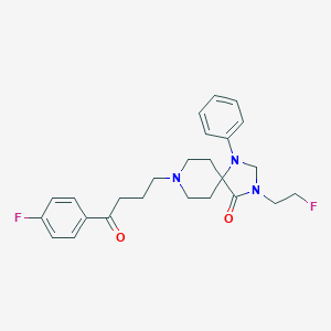 molecular formula C25H29F2N3O2 B008726 3-N-(2-Fluoroethyl)spiperone CAS No. 106114-42-5