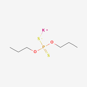molecular formula C6H14KO2PS2 B8726276 Potassium O,O-dipropyl dithiophosphate CAS No. 3287-84-1