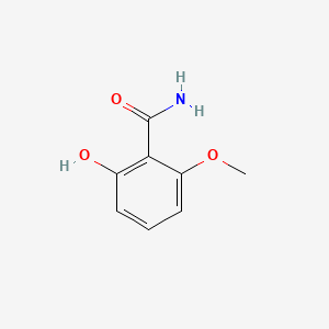 molecular formula C8H9NO3 B8726312 2-Hydroxy-6-methoxybenzamide CAS No. 145297-98-9