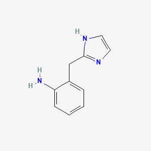 2-((1H-imidazol-2-yl)methyl)aniline