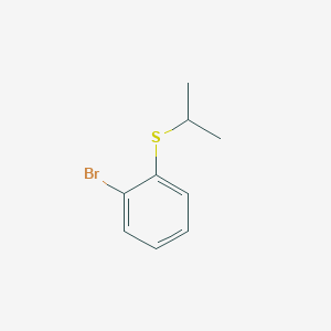 molecular formula C9H11BrS B8726341 (2-Bromophenyl)(isopropyl)sulfane 
