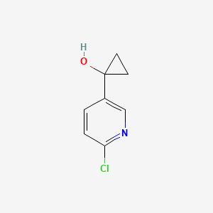 1-(6-Chloropyridin-3-yl)cyclopropanol