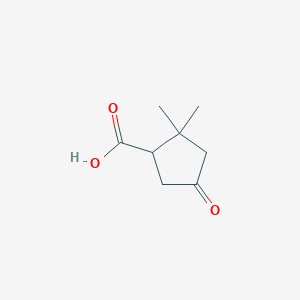 2,2-Dimethyl-4-oxocyclopentanecarboxylic acid