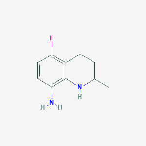 5-Fluoro-2-methyl-1,2,3,4-tetrahydroquinolin-8-amine